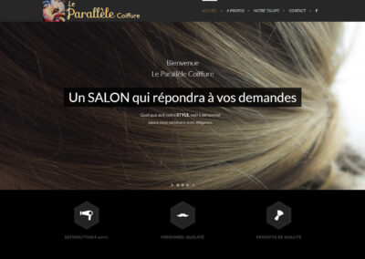 Le Parallèle, coiffure